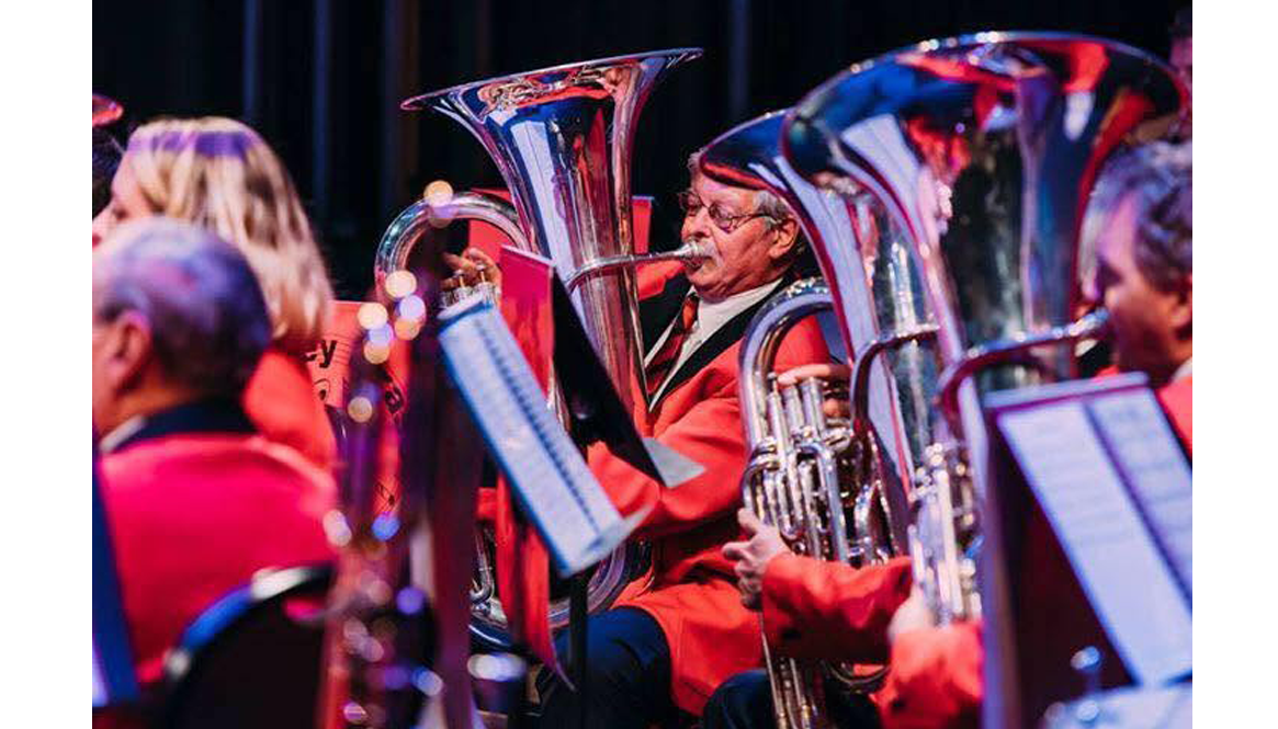 brass band post